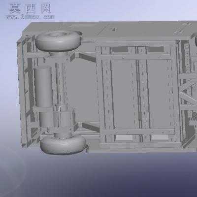 智能AGV小车 3D模型
