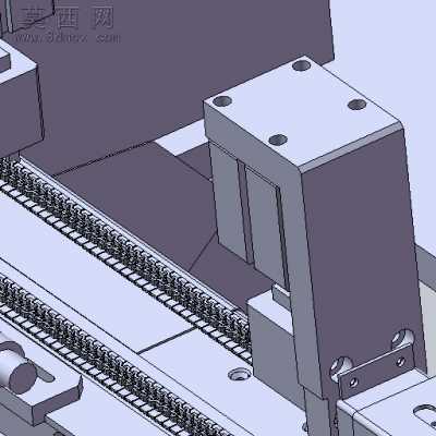 ����Ĵ��Զ���װ�� 3Dģ��