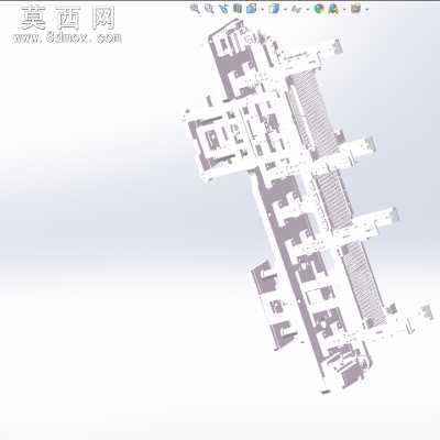 收料机构 3D模型