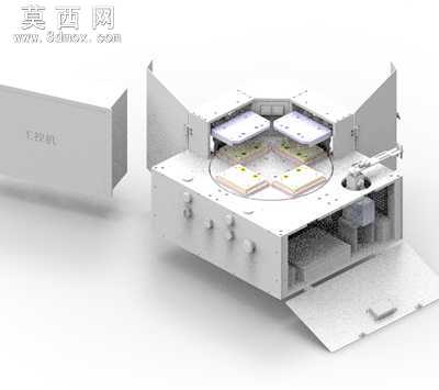 PCB功能测试机 3D模型