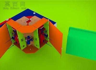 PCB功能测试机 3D模型