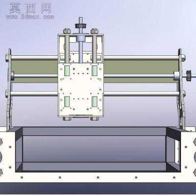 数控雕刻机 3D模型