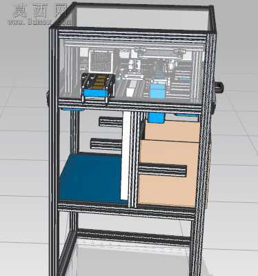 红外线干燥贴膜机 3D模型