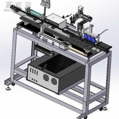 电感自动焊锡机 3D模型