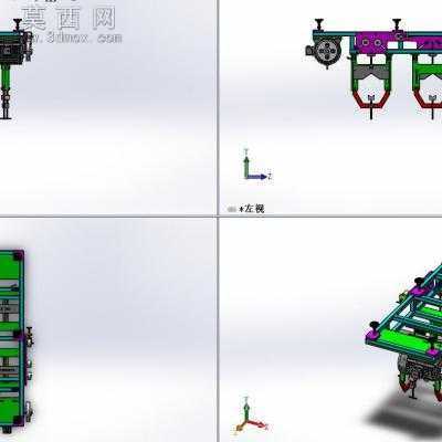 主轴跑合台 3D模型