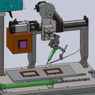 solidworks设计的自动焊锡机 3D模型