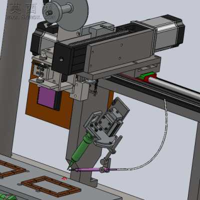 solidworks设计的自动焊锡机 3D模型