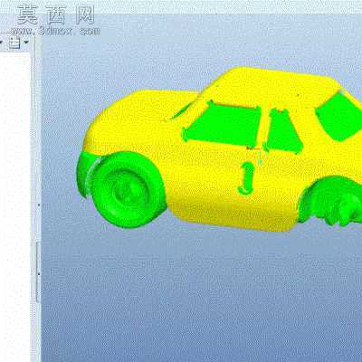 3D打印小汽车 3D模型