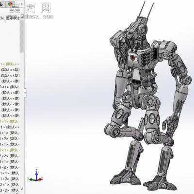 星际机器人 3D模型