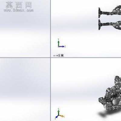 星际机器人 3D模型