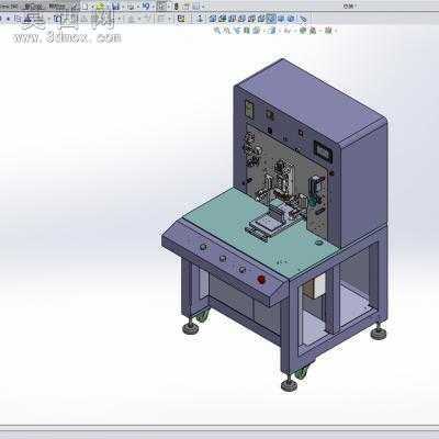 ACF热压贴附机 3D模型
