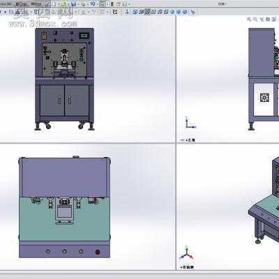 ACF热压贴附机 3D模型