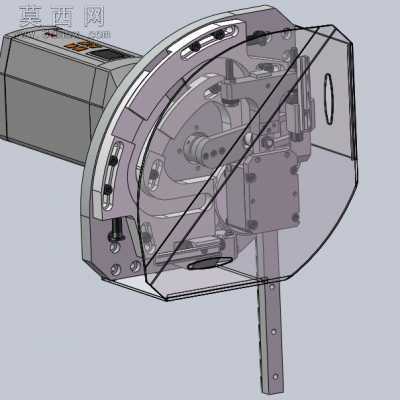 角度式快速机械手详细的新型凸轮机构 3D模型