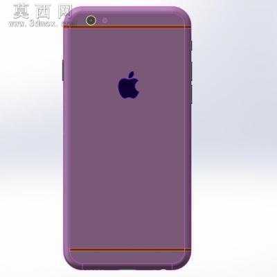 iphone 6s 女生粉色定制版 3D模型
