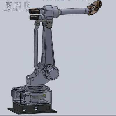 中空偏交型6自由度机器人 3D模型