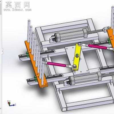 对中机构设计模型 3D模型