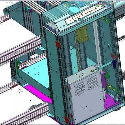 ��׼LL���°����SMT�°��L�ʹ���������PCB���豸 3Dģ��