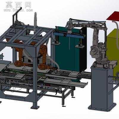 宝洁卫浴产品输送带线 3D模型