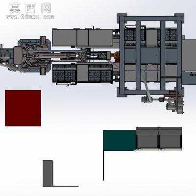 宝洁卫浴产品输送带线 3D模型