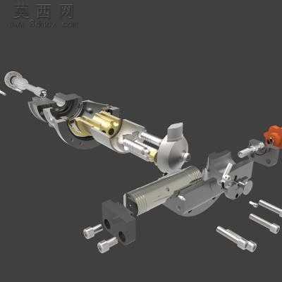 两款柱塞泵 3D模型