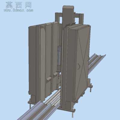 双向堆垛机 3D模型