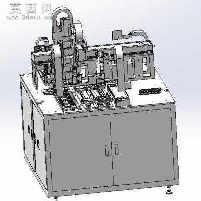 电子产品全自动贴膜机 3D模型