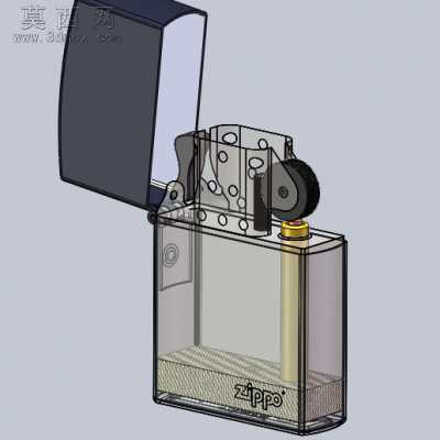 zippo����������� 3Dģ��