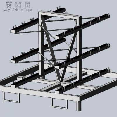 挂物架 3D模型