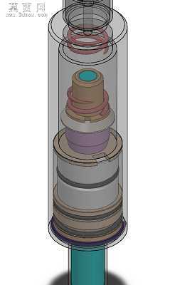 DHCQ-00 缓冲器全套设计资料 3D模型