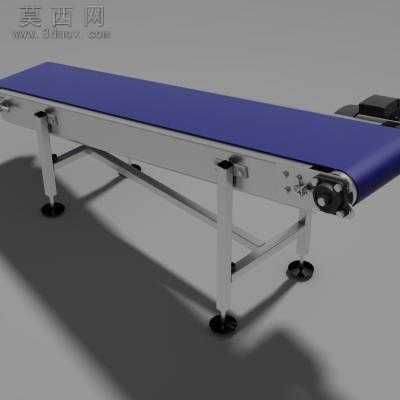 斜坡皮带输送机 3D模型