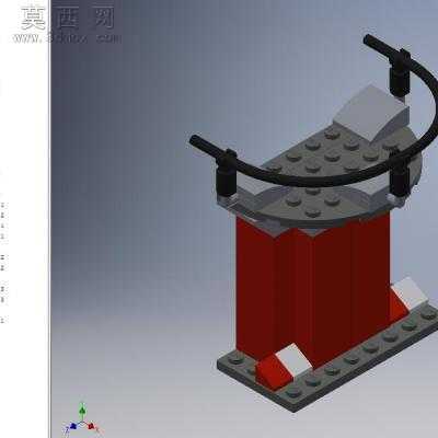 乐高速度冠军赛保时捷919及混合动力917赛车维修 3D模型