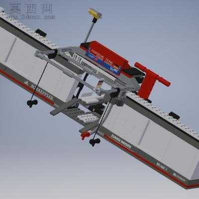乐高速度冠军赛保时捷919及混合动力917赛车维修 3D模型