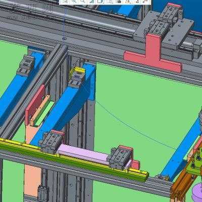 KGO清洗贴片送收料机 3D模型
