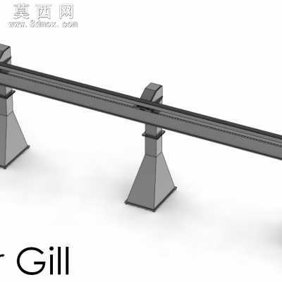 桁架龙门式工业机器人系统 3D模型