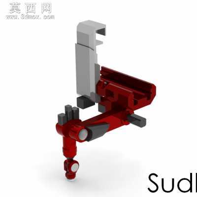 桁架龙门式工业机器人系统 3D模型
