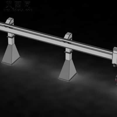 桁架龙门式工业机器人系统 3D模型