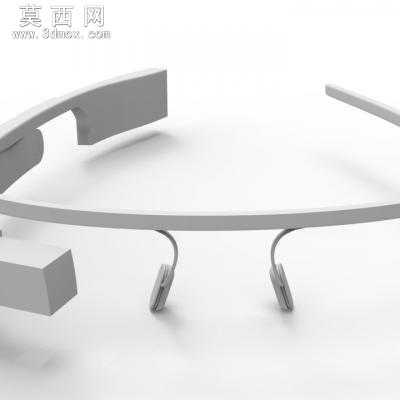 google-glass 谷歌眼镜 3D模型