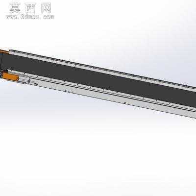 移动式爬坡皮带输送机 3D模型