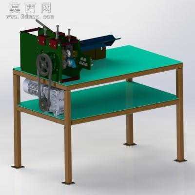 弹簧垫生产机高速 3D模型