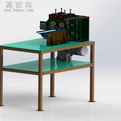 弹簧垫生产机高速 3D模型