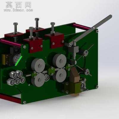 弹簧垫生产机高速 3D模型