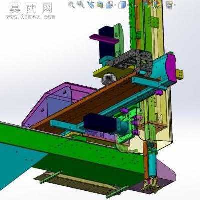 B650三轴伺服机械手、注塑机械手含全套工程图 3D模型