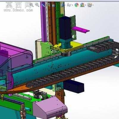 B650三轴伺服机械手、注塑机械手含全套工程图 3D模型
