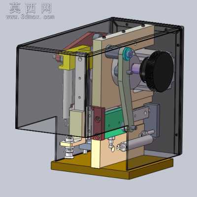 n型轨迹凸轮机械手 3D模型