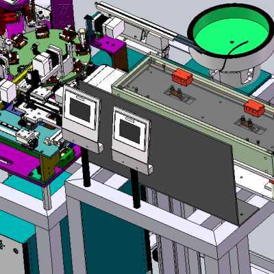 �Զ�װ��ͺ��ӻ��ĺ������մɼ���������һ���Զ��� 3Dģ��