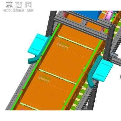 自动贴胶线设备 3D模型