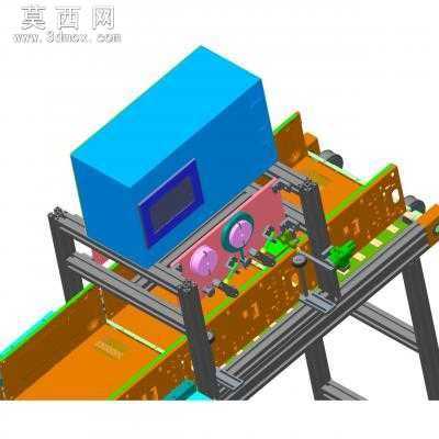 自动贴胶线设备 3D模型
