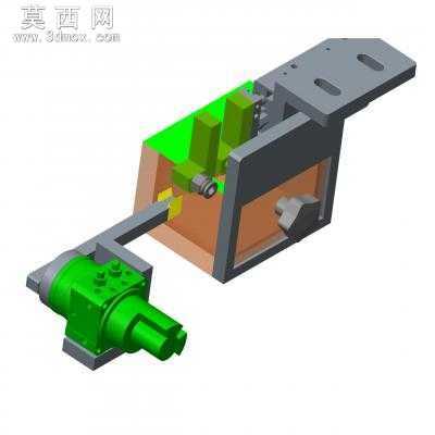 自动贴胶线设备 3D模型