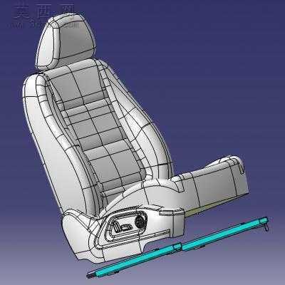 座椅总成 3D模型