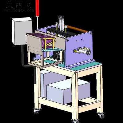 管子扩口设备 3D模型